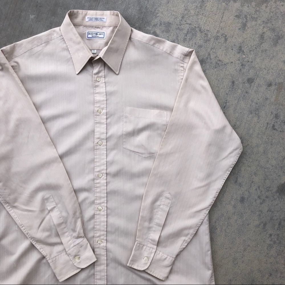 Vintage YSL Yves Saint Laurent Button Up Shirt